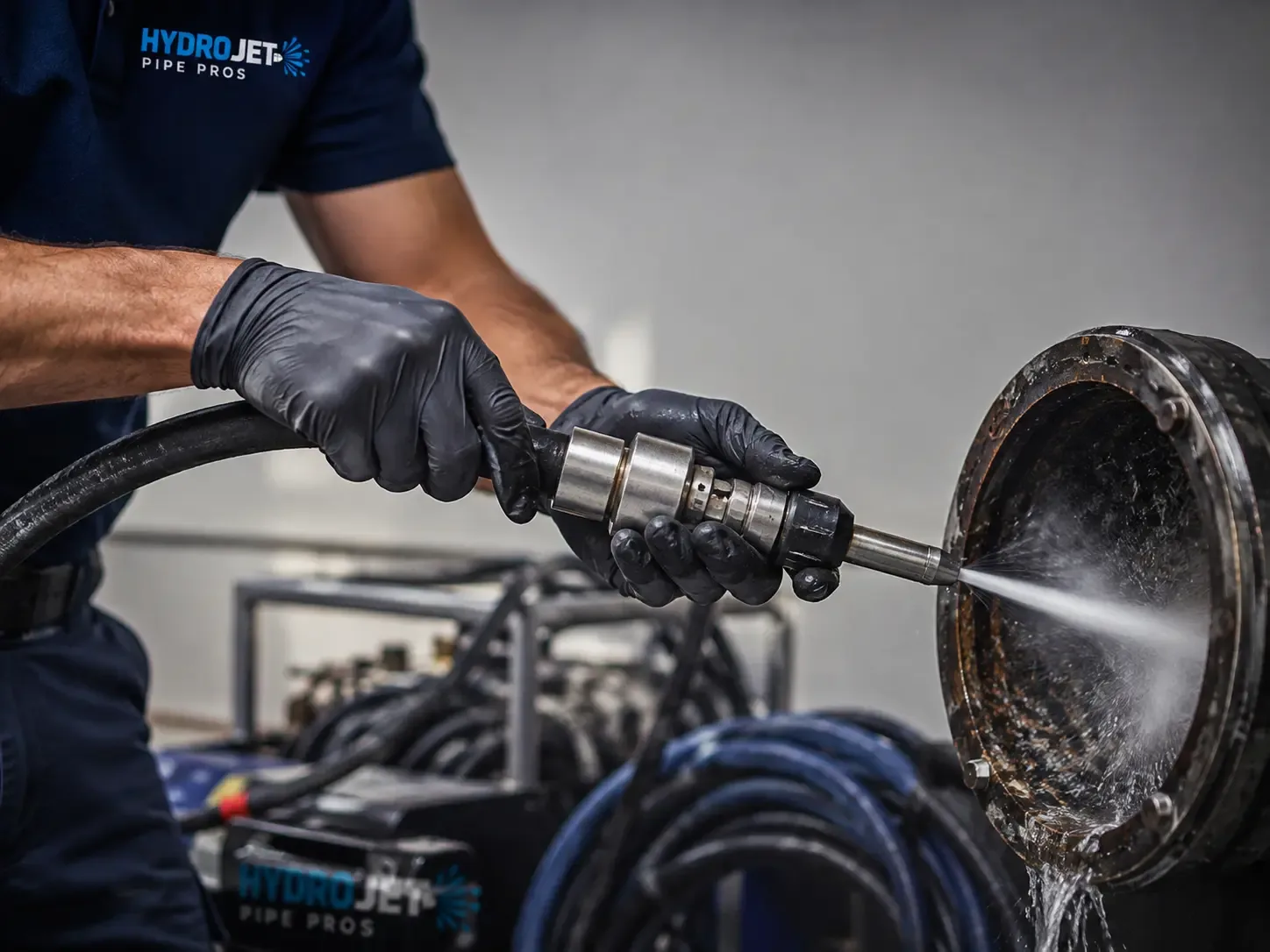 Hydro Jet Pipe Descaling in Bath, IN